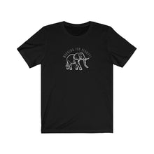 Load image into Gallery viewer, Elephant T-shirt | peanuts | working hard | wildlife | animals | funny shirt | unisex