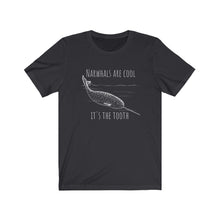 Load image into Gallery viewer, narwhal t-shirt | pun | whale | marine | wildlife | ocean | funny shirt | unisex