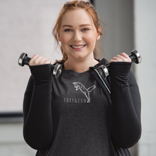 Load image into Gallery viewer, Foxy t-shirt | fox shirt | fun | wildlife | cute animal top | jumping fox | unisex