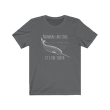 Load image into Gallery viewer, narwhal t-shirt | pun | whale | marine | wildlife | ocean | funny shirt | unisex
